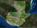 Mapa satelital de Guatemala
